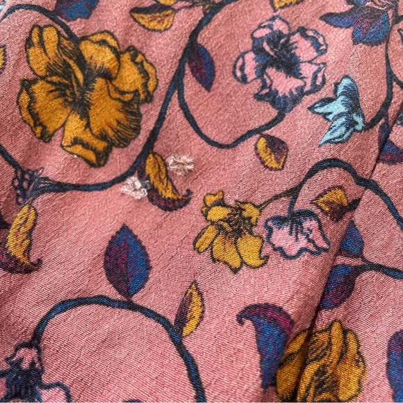 FOR LOVE AND LEMONS open back long sleeve floral dress - Picture 8 of 9